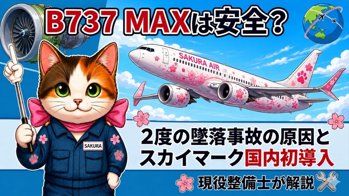 スカイマークが国内初導入するボーイング737 MAX