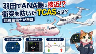 羽田でANA機に接近⁉︎ 衝突を防いだTCASとは？現役整備士が解説