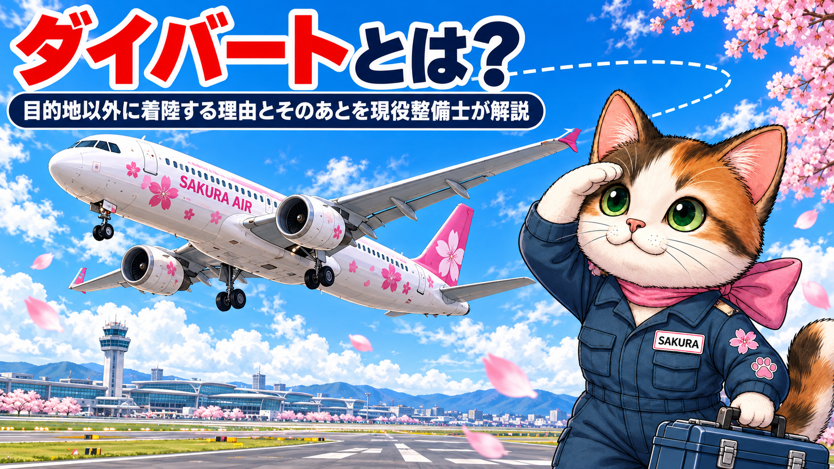 ダイバートとは？飛行機が目的地以外に着陸する理由と、そのあとを現役整備士が解説
